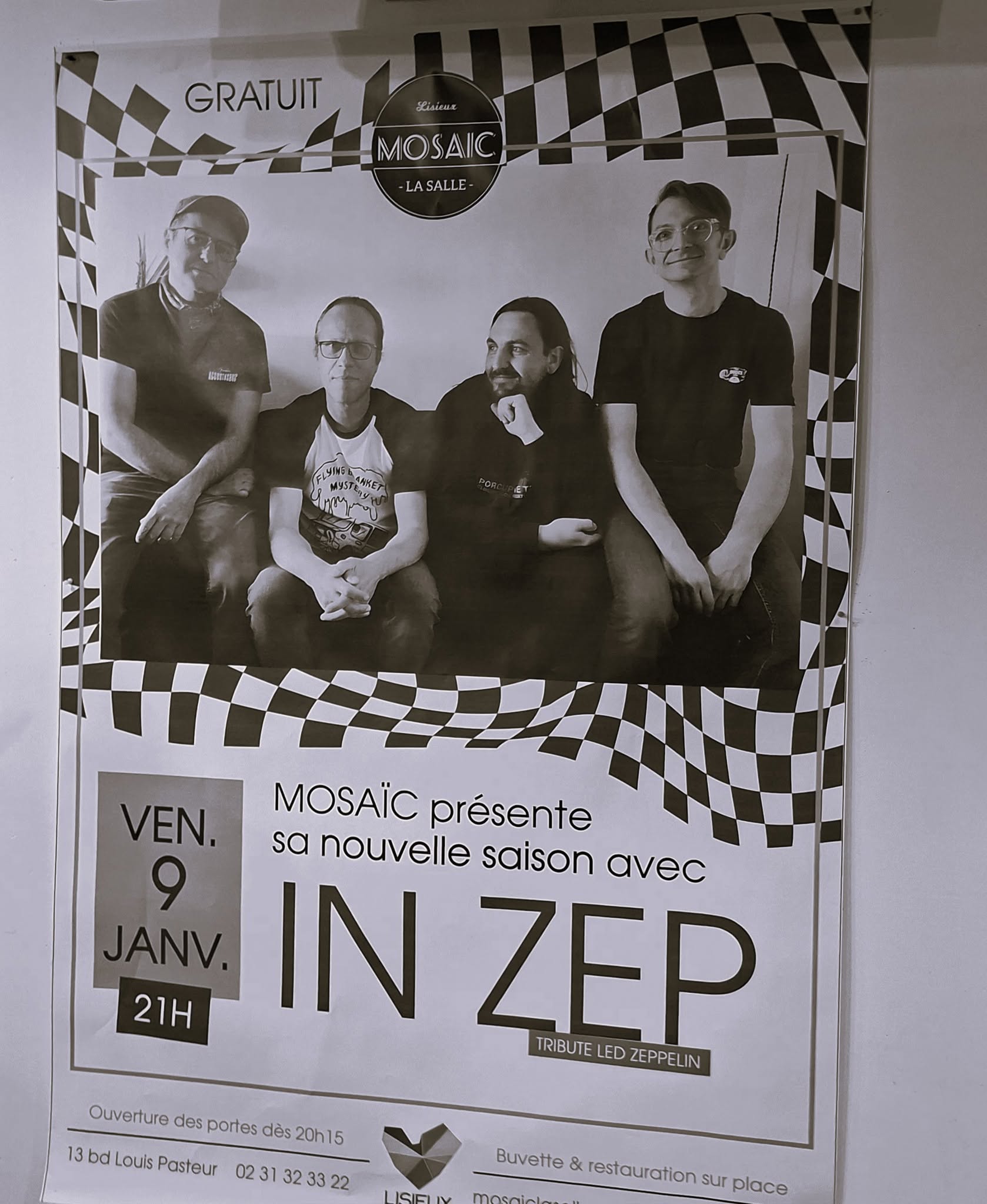 Preview du projet In Zep Salle Mosaïc Lisieux