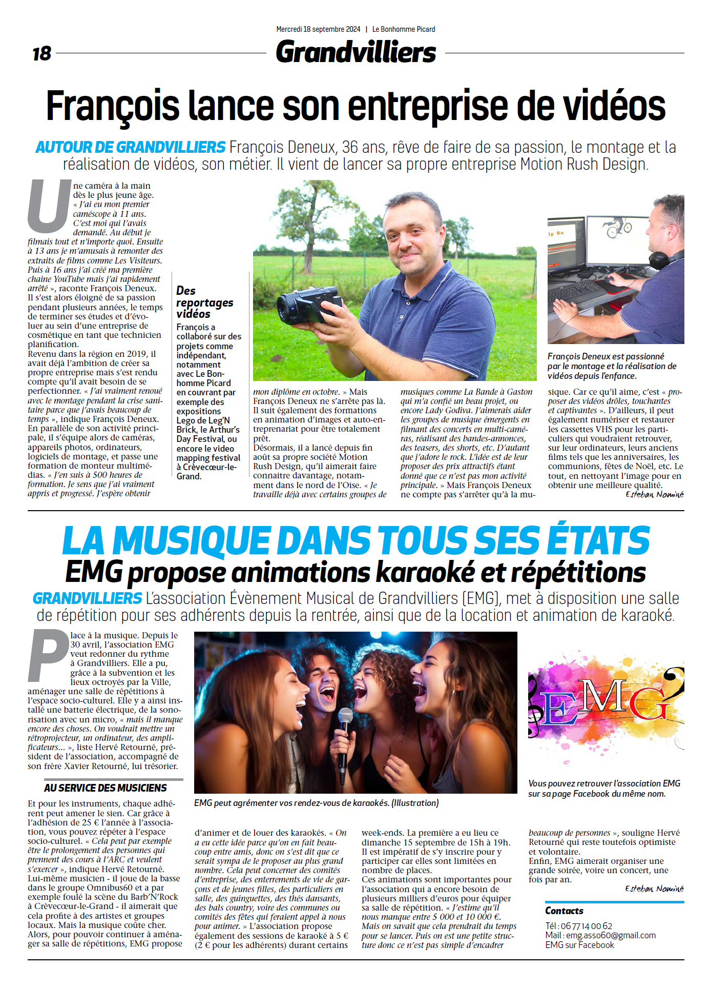 Motion Rush Design, le studio qui filme la Picardie — photo 1