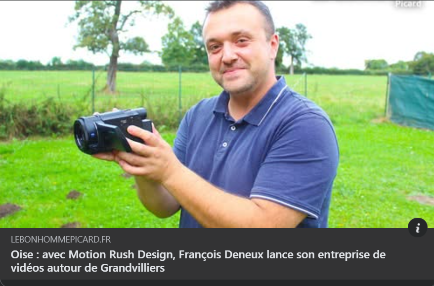 Motion Rush Design, le studio qui filme la Picardie — photo 2