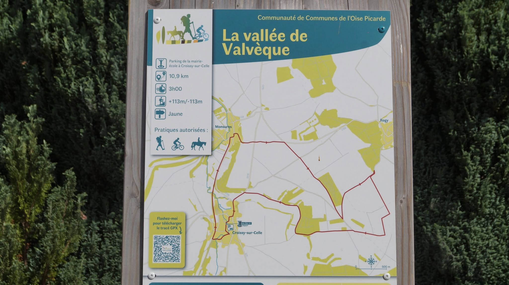 Randonnée et rétro gaming à Croissy-sur-Celle