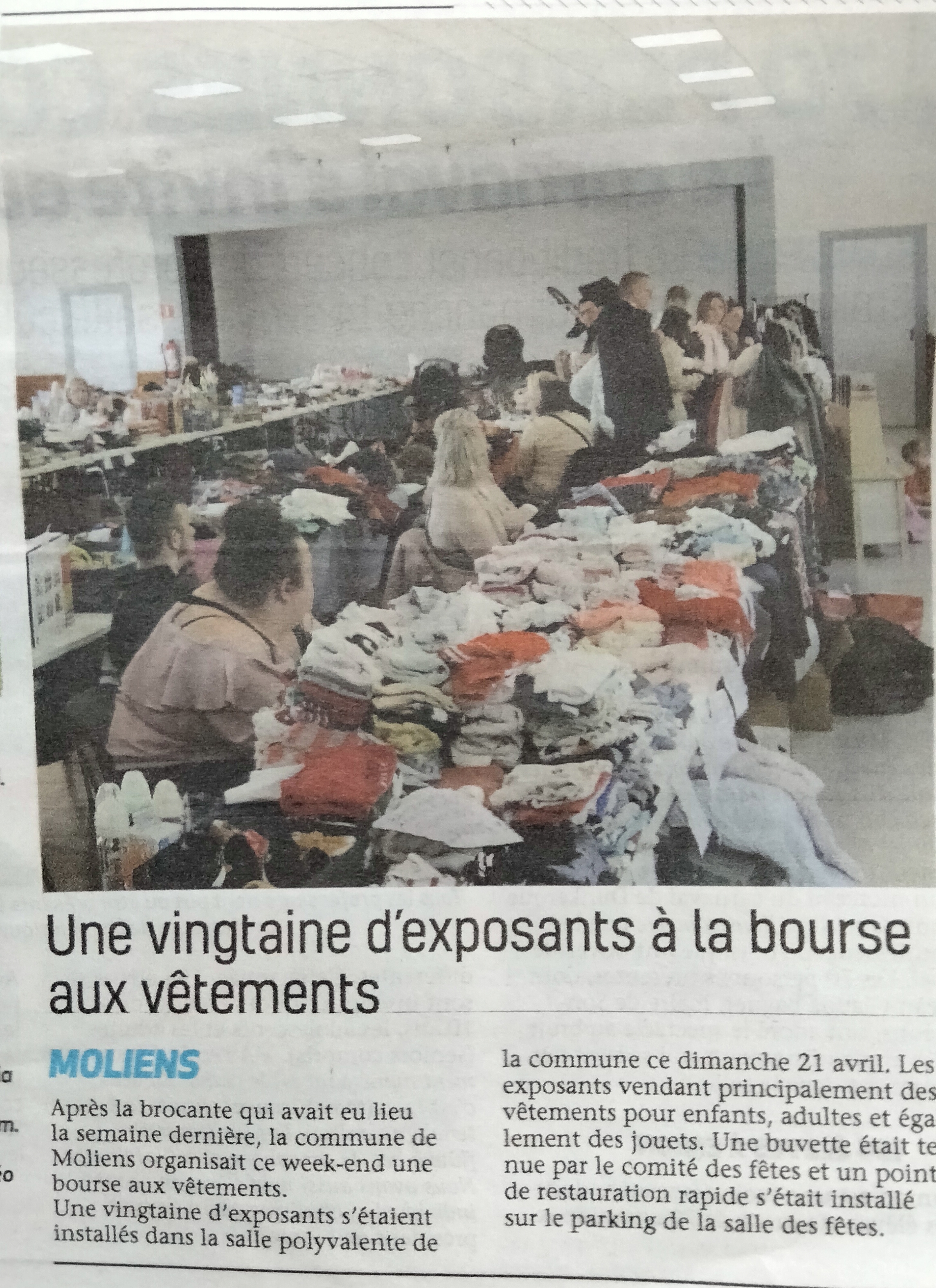 La Bourse aux vêtements de Moliens — photo 1