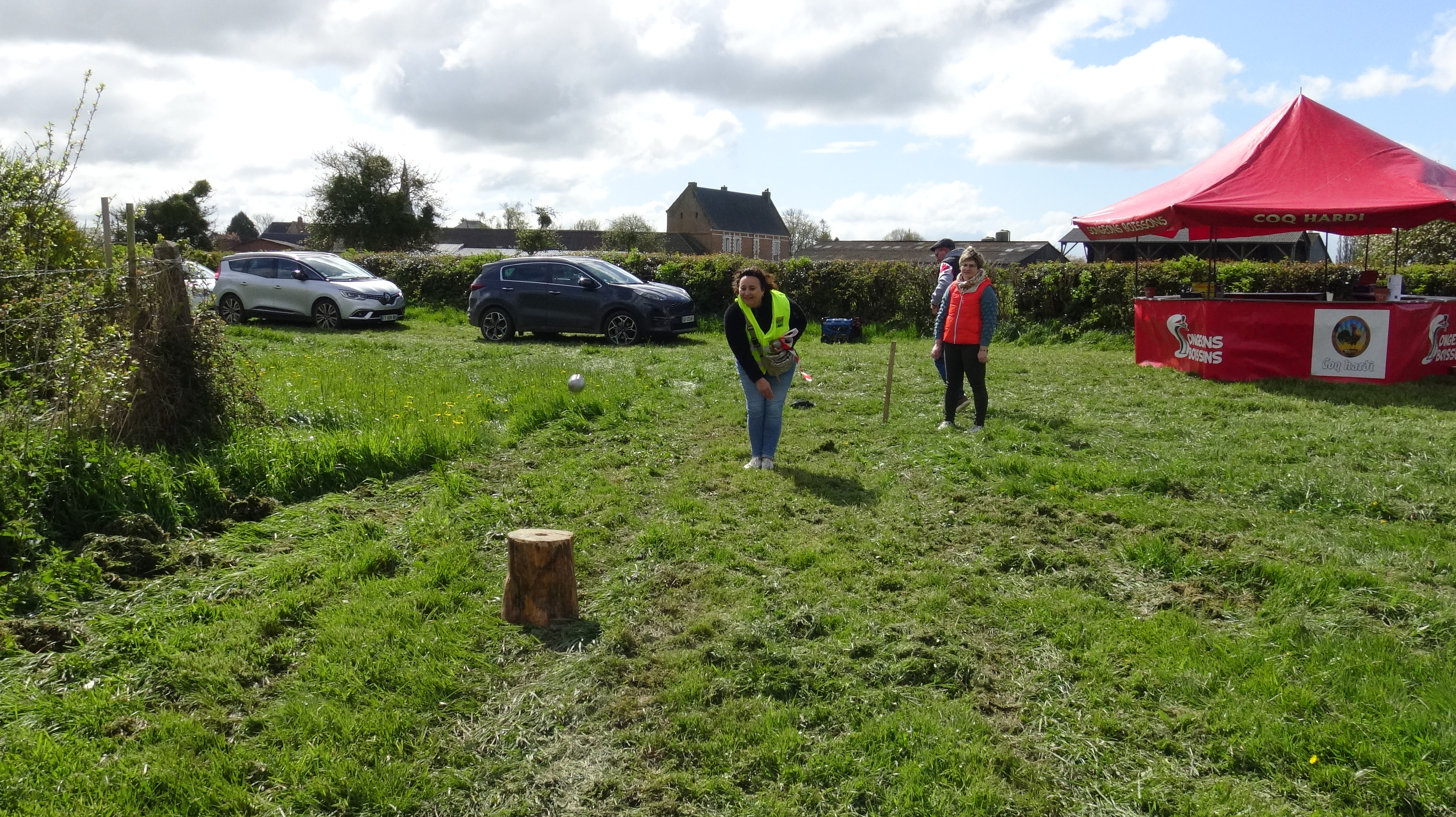 Record de lancer d'œufs à Campeaux — photo 5