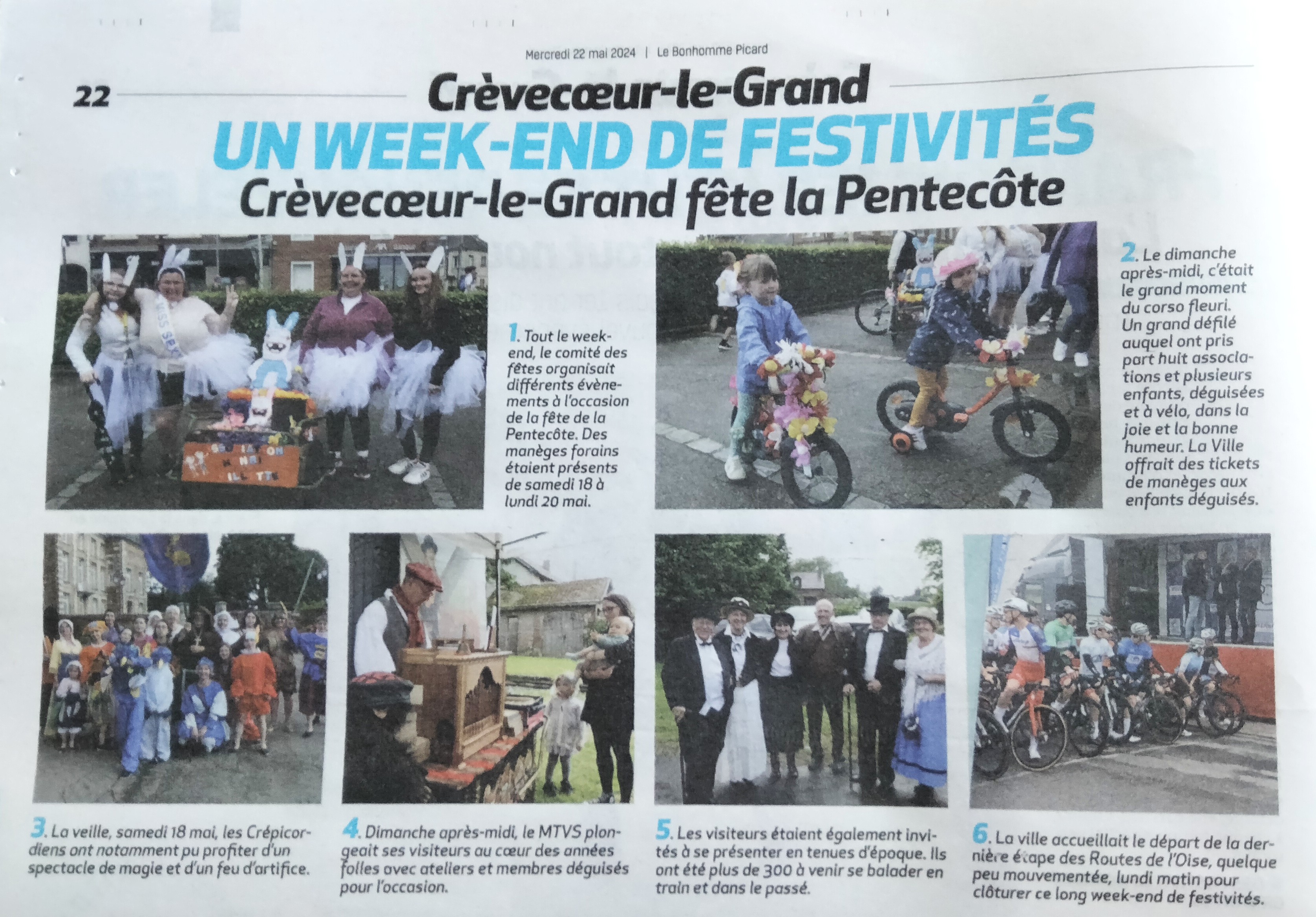 Crèvecœur célèbre la Pentecôte
