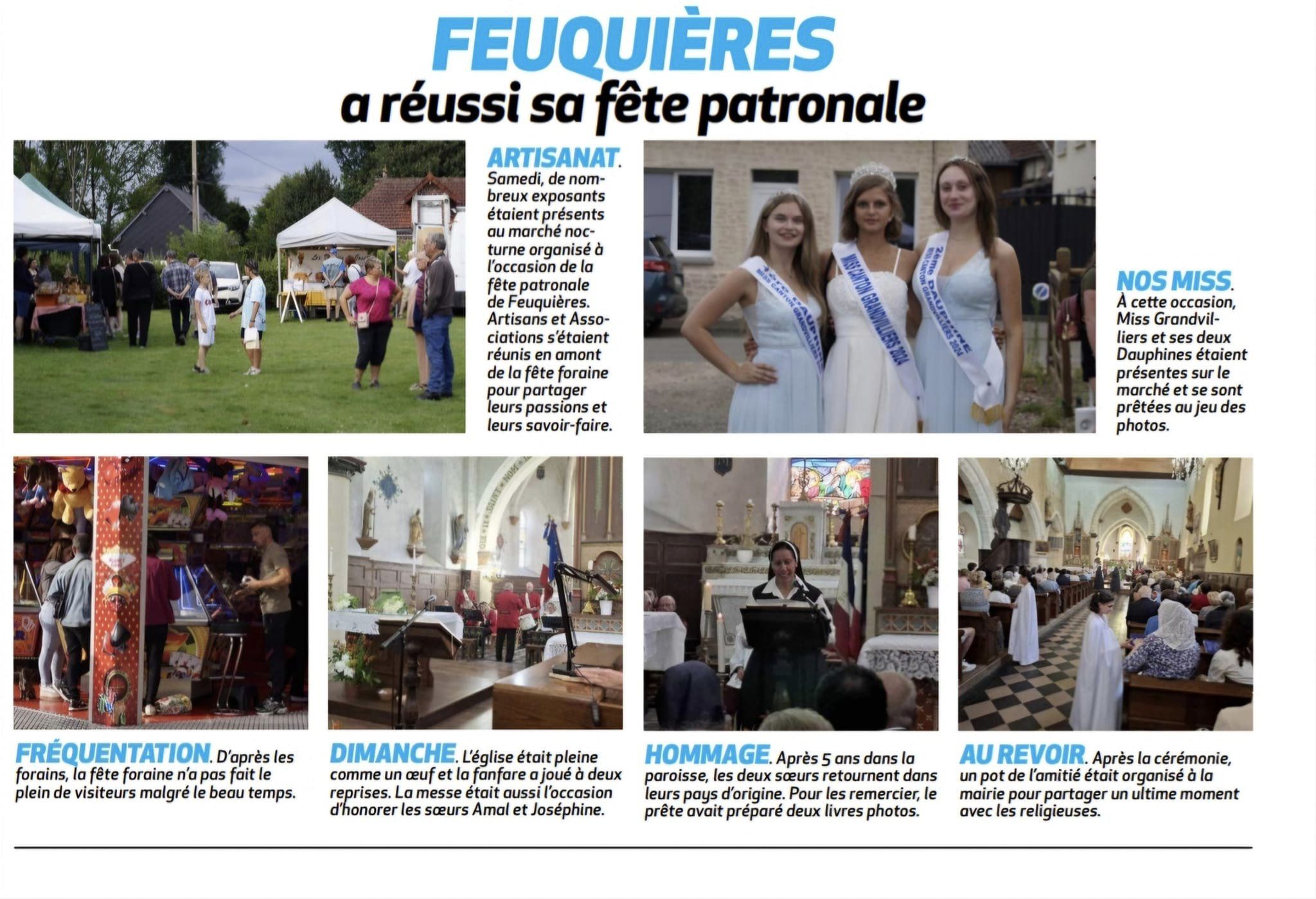 La Fête patronale de Feuquières