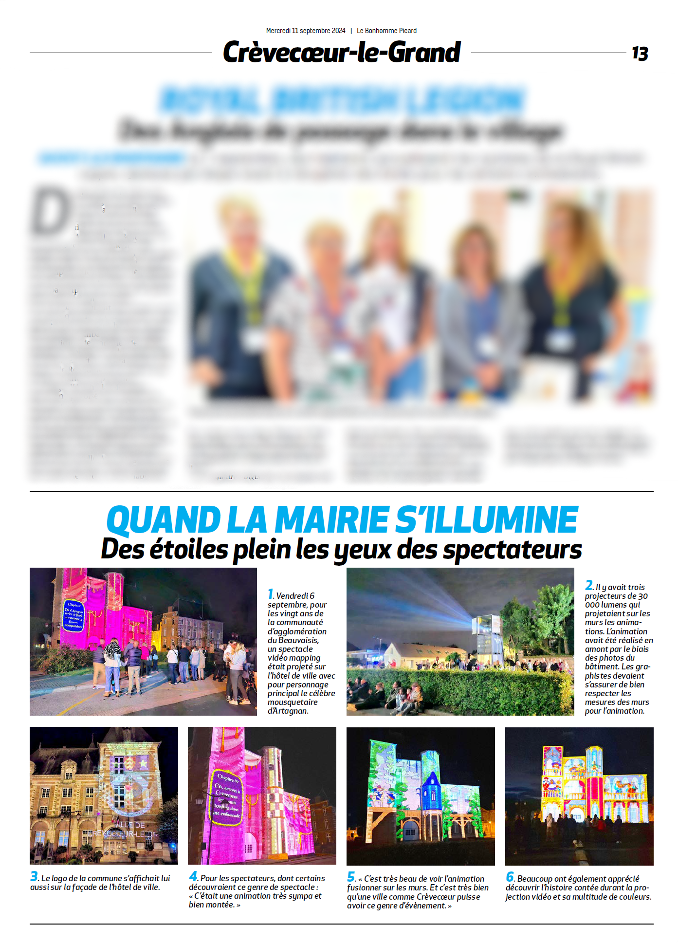 Le Vidéo Mapping illumine Crèvecœur — photo 1