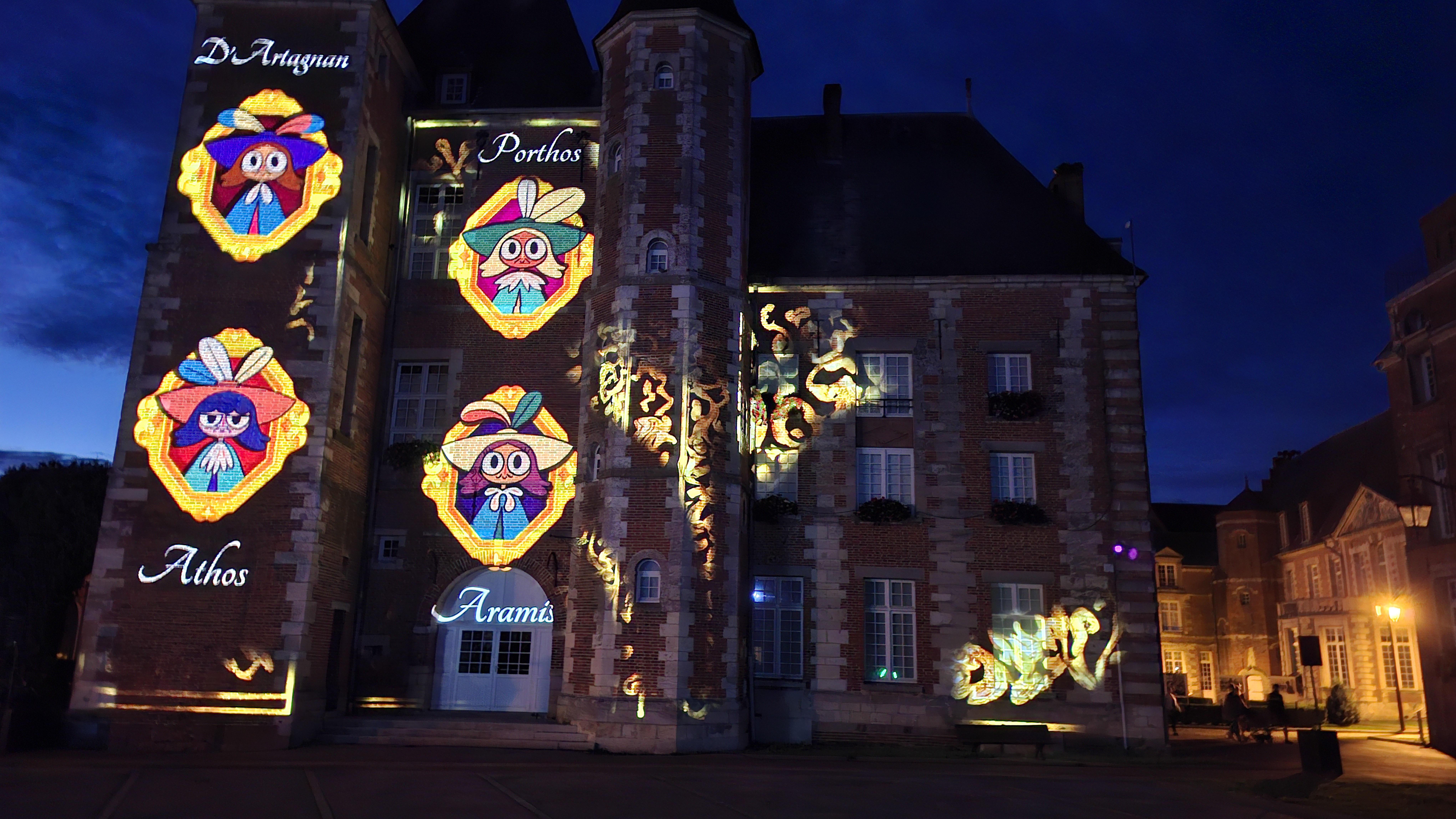 Le Vidéo Mapping illumine Crèvecœur