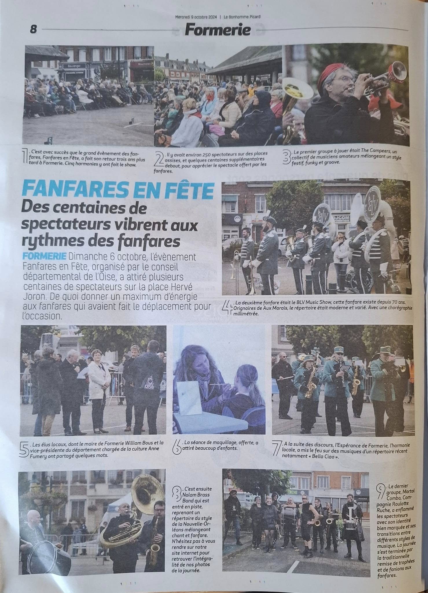 Les Fanfares en Fête à Formerie — photo 1