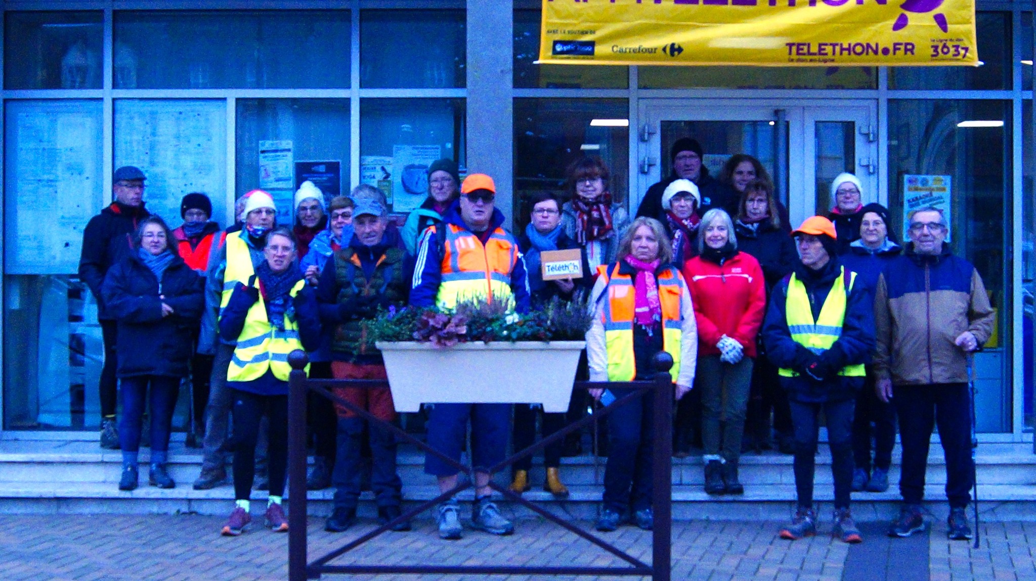 La Marche du Téléthon à Grandvilliers